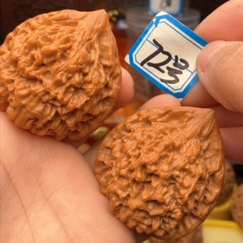 文玩核桃吊坠官帽47