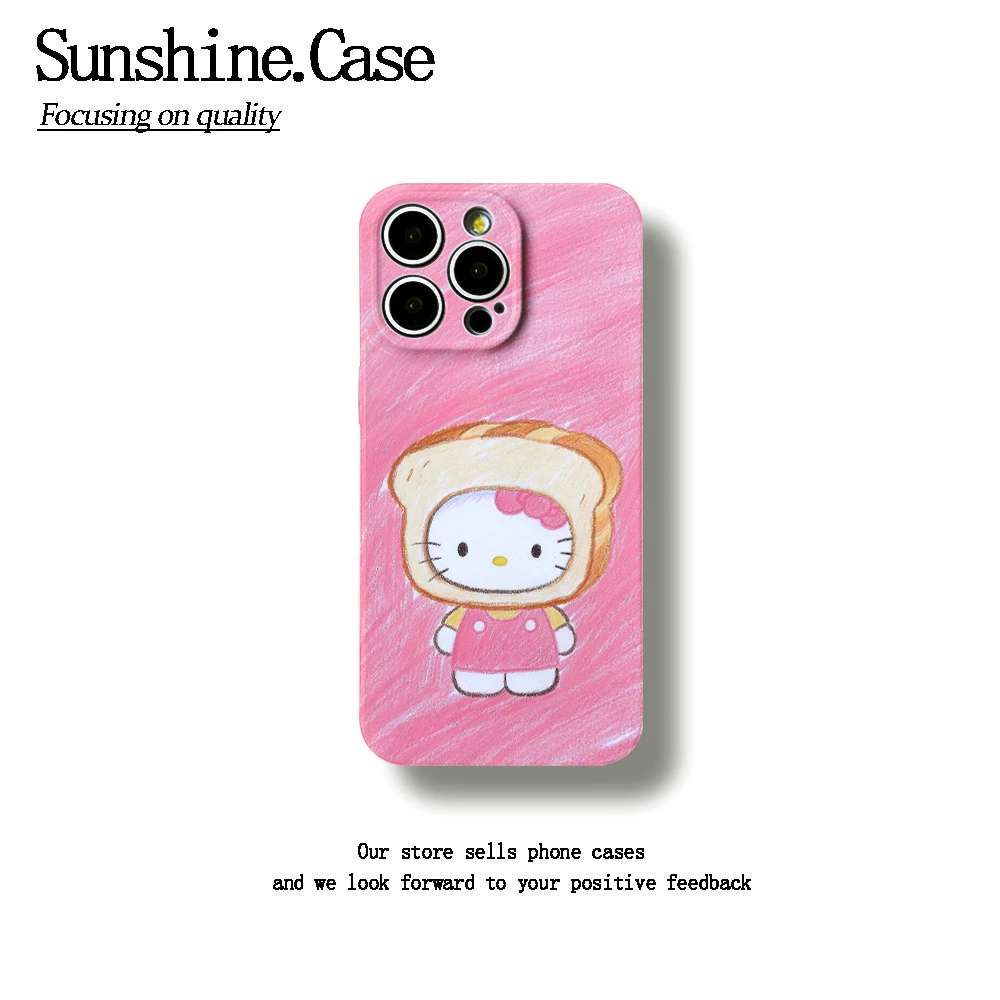 蜡笔KT菲林软壳适用苹果oppo华为vivo小米荣耀创意手机壳防摔