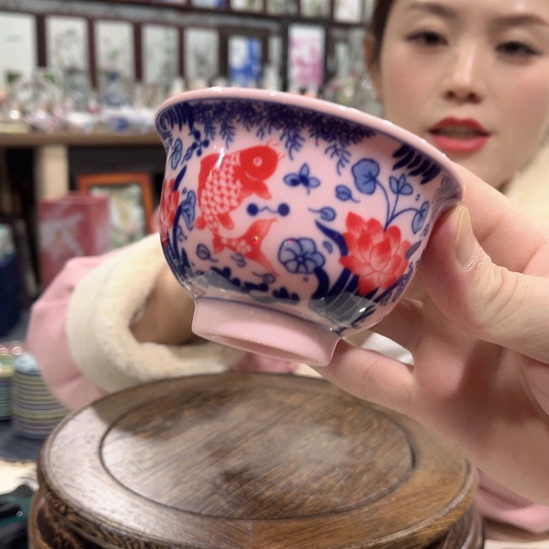 摆件陶瓷///////景德镇陶瓷瓷器。杯。