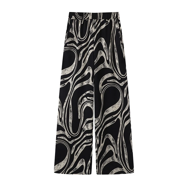 艾家2025 新款 简约百搭洋气舒适透气裤3089