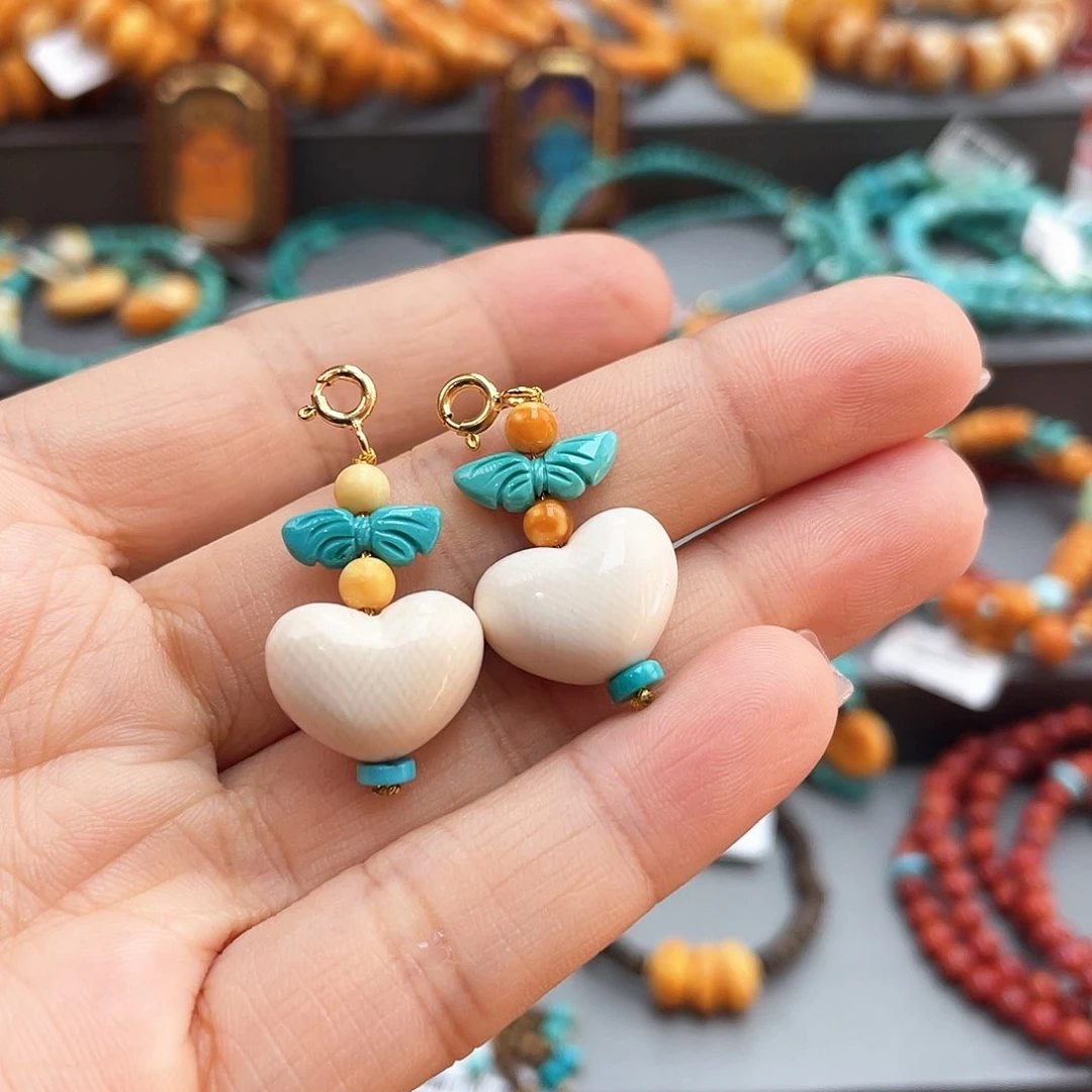 琥珀手链未镶嵌滴流多样发其一