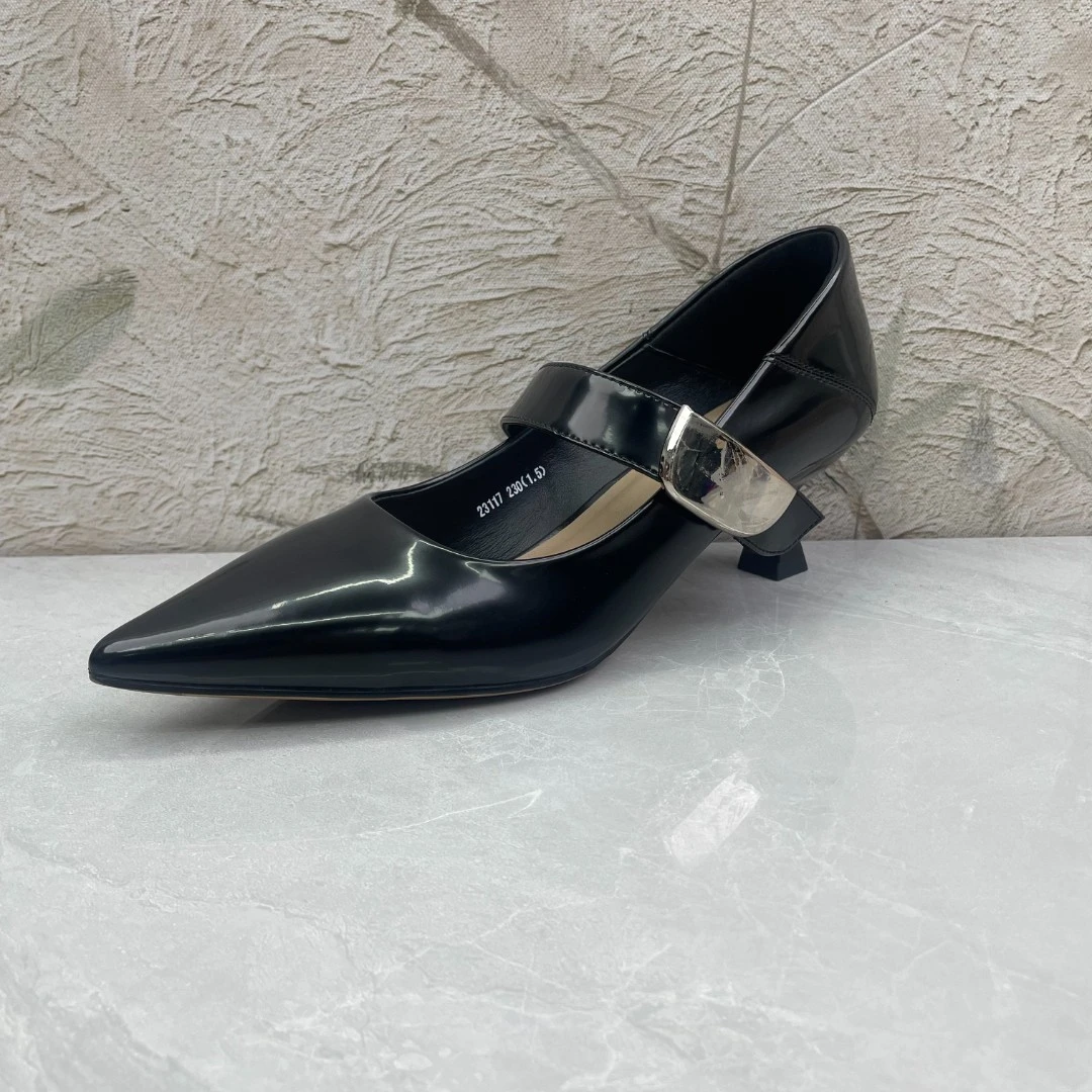 单鞋女 (牛皮)23117