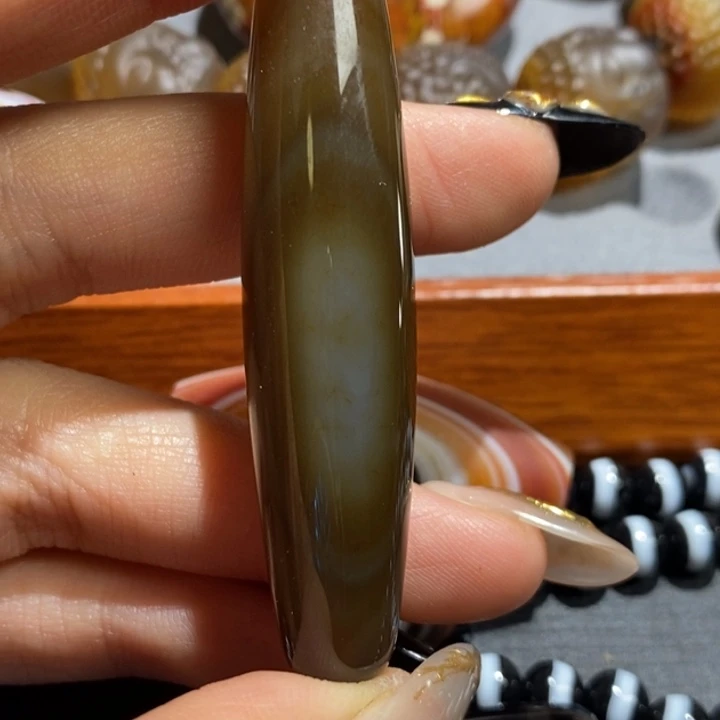 心***蕴玛瑙/玉髓未镶嵌颈饰