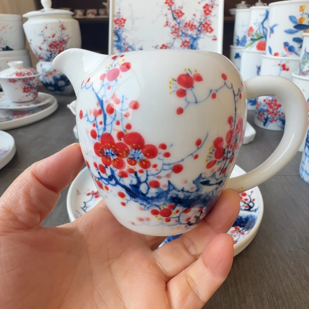 景德镇釉下青花五彩手绘