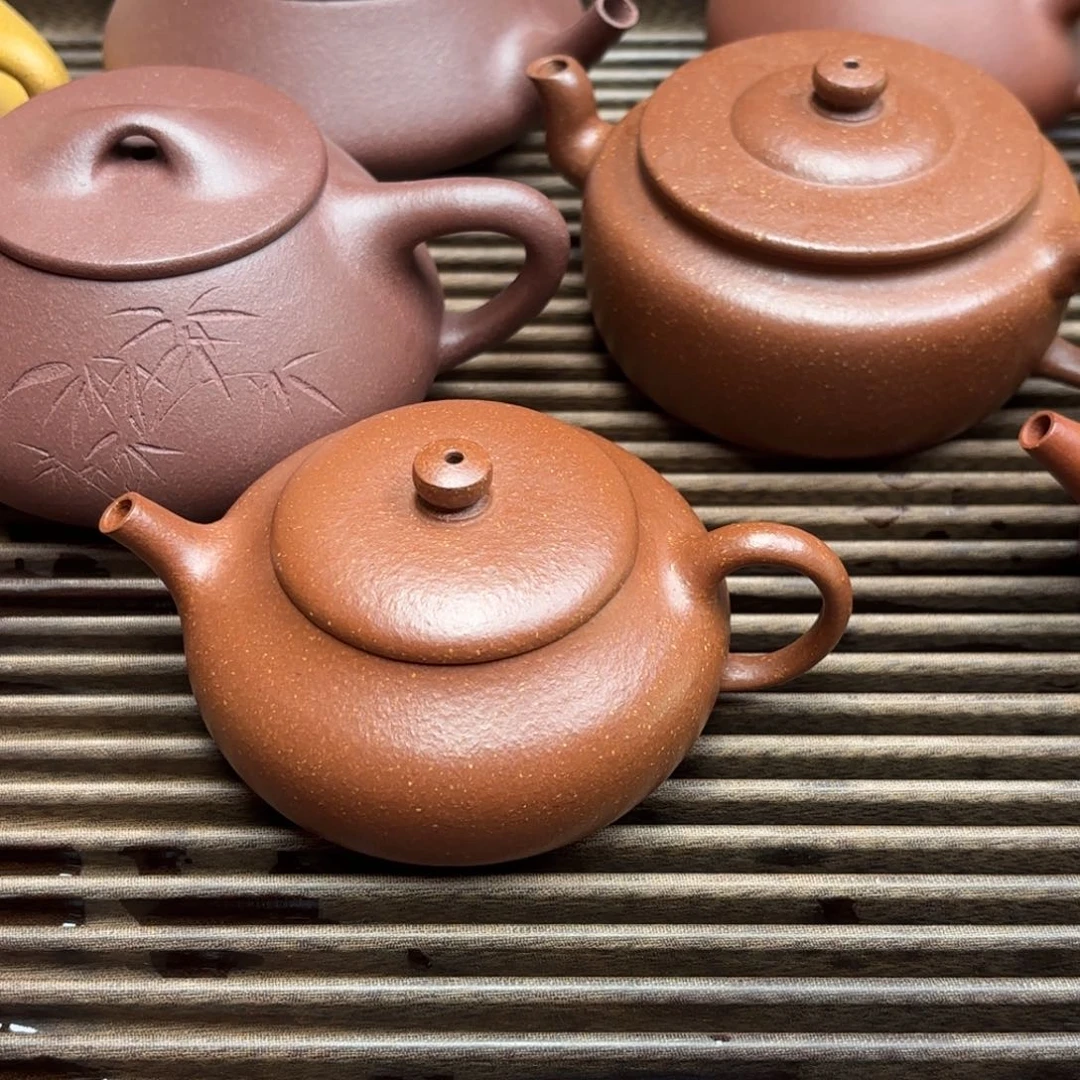 张***】紫砂茶壶红降坡玉环