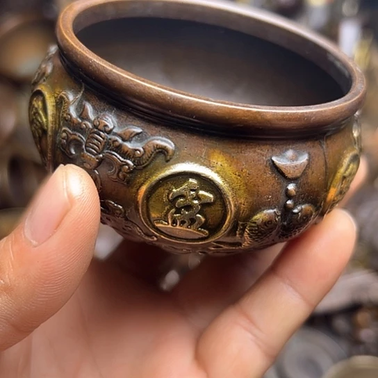 铜制文玩把玩物件