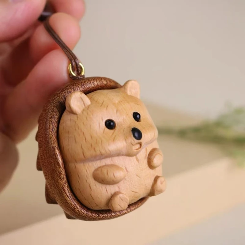 刺猬按摩器摆件可爱小刺猬治愈系