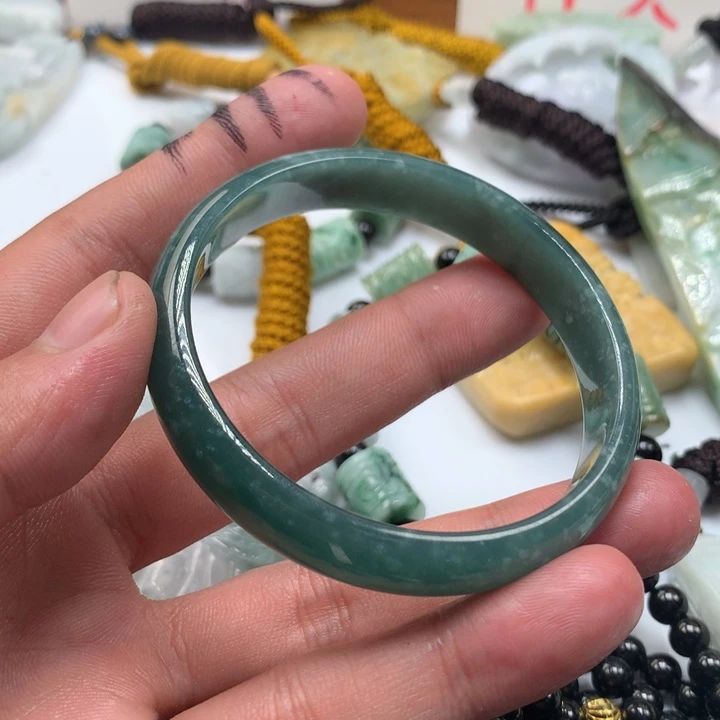 颈饰未镶嵌翡翠保真天然a货翡翠