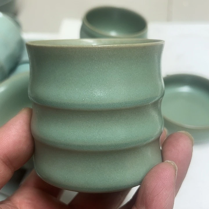 瓷片原产地原矿釉汝瓷