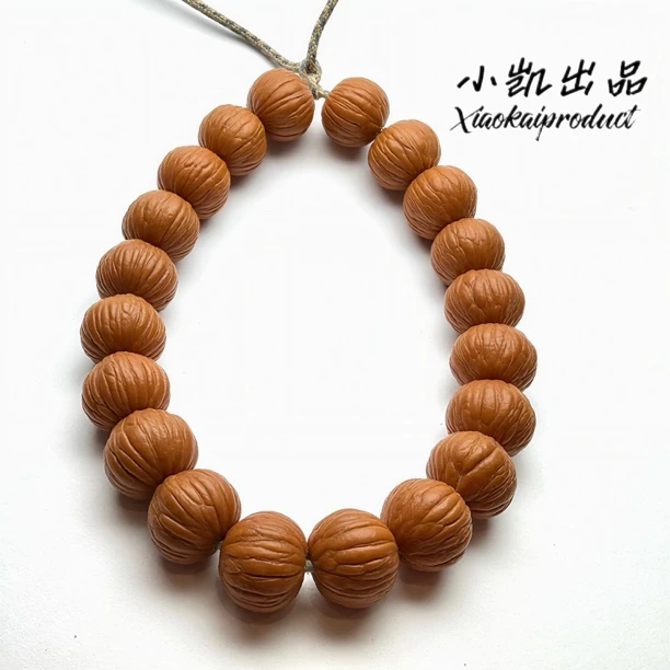 猴头核桃原皮原色土豪手串手持