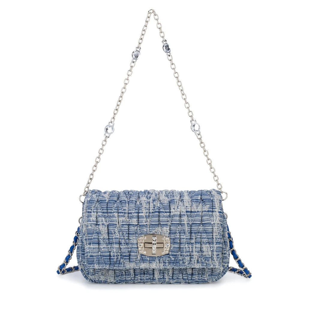 【路遥定制】2024新款潮流百搭链条单肩斜跨包B02