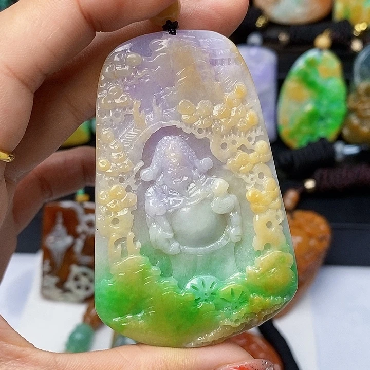 定制翡翠未镶嵌翡翠A货一物一证