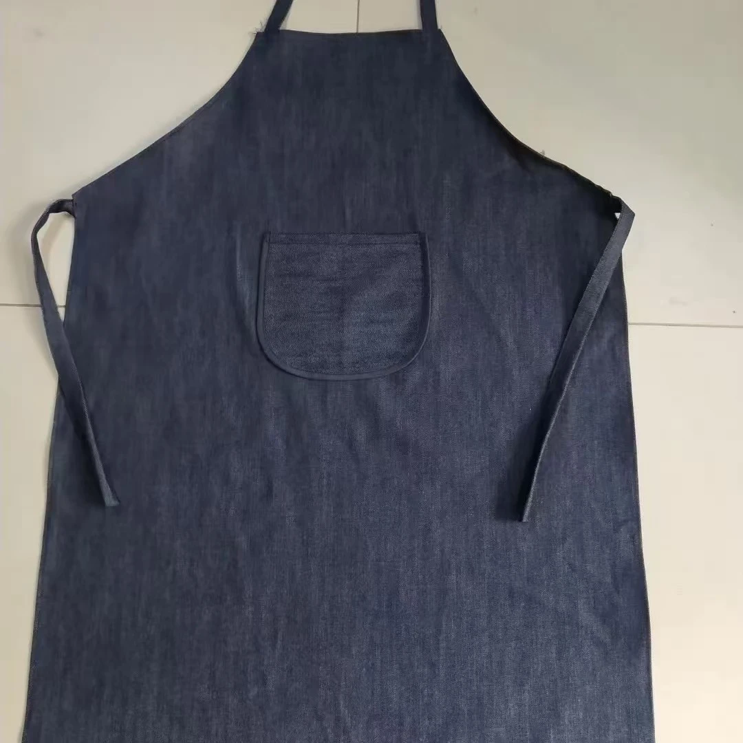 牛仔围裙工作围裙劳保电焊男女成人工厂加厚耐磨围腰防污工作服