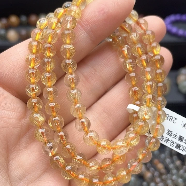 水晶手链未镶嵌多样性发一条