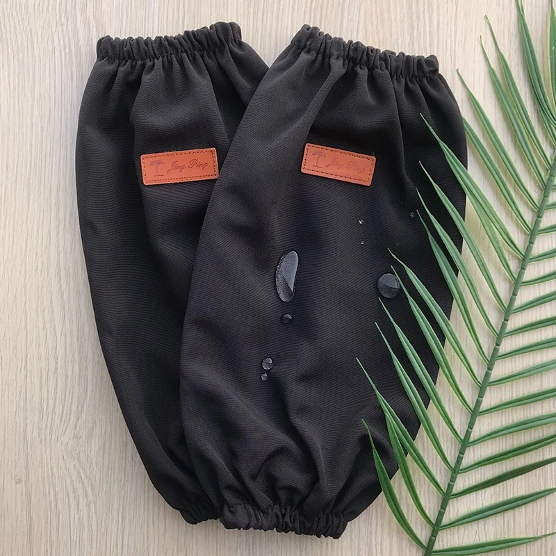 帆布上班护袖套居家画画办公室工作男女家务清洁厨房时尚简约耐磨