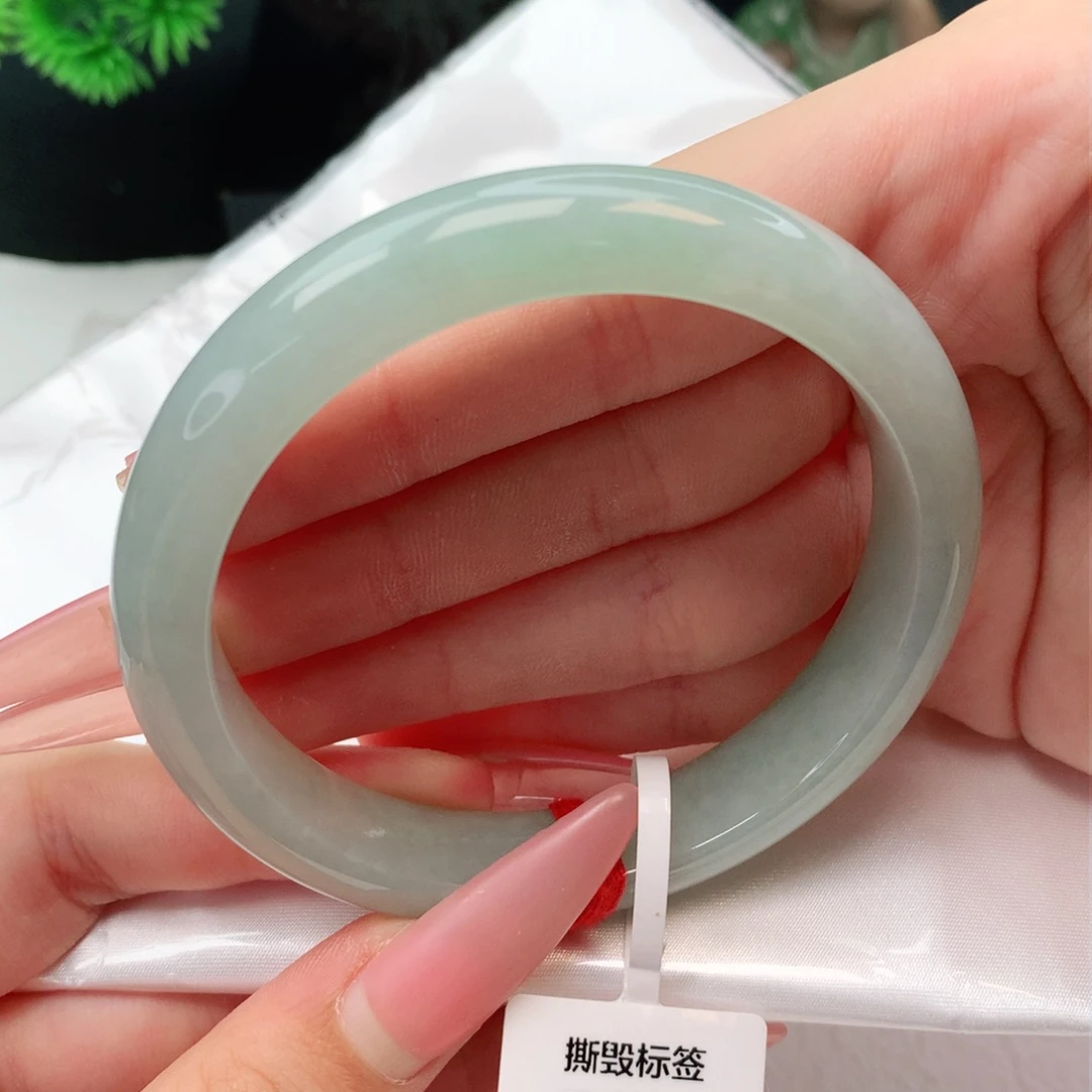 未镶嵌手镯翡翠正圈60
