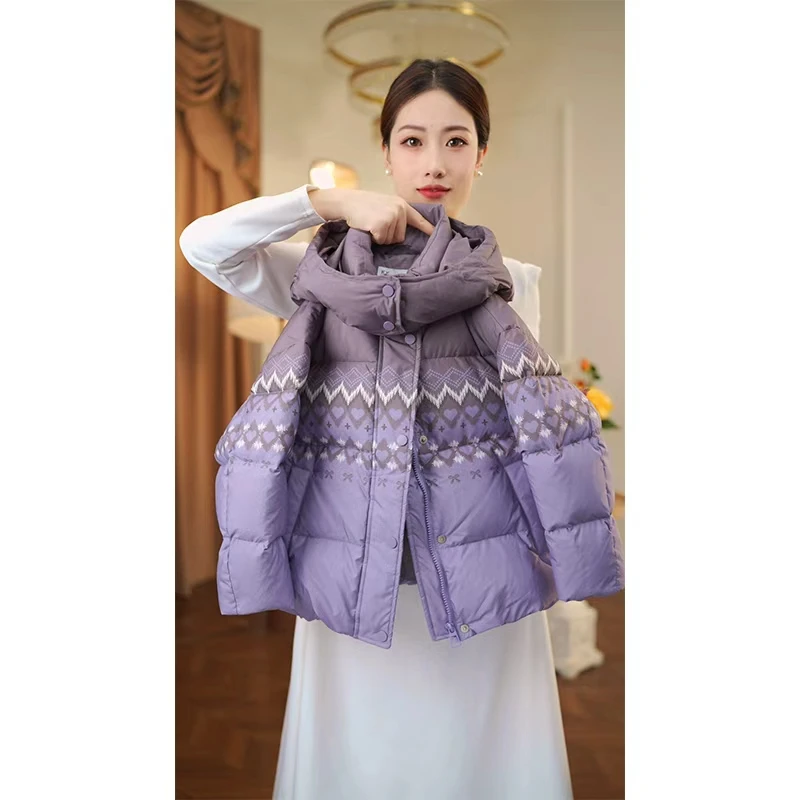 女童棉服冬装2025新款儿童冬季加厚棉袄中大童夹棉外套3579