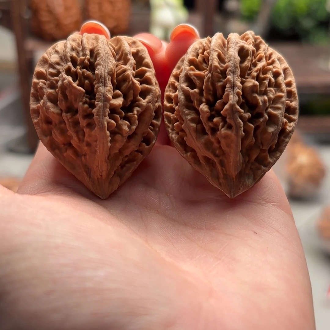 把件文玩核桃小蛙磕102