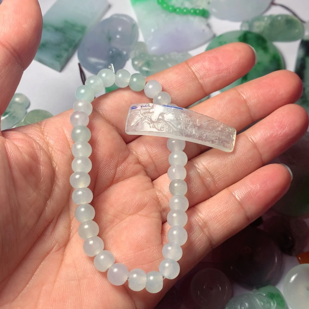 ****笑定制翡翠未镶嵌包工