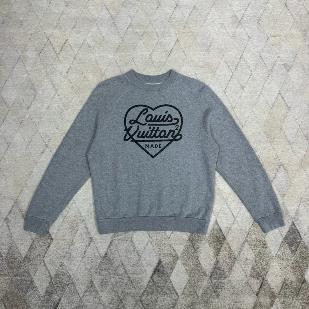 未使用 LouisVuitton/路易威登 134459 nigo胸前logo圆领卫衣