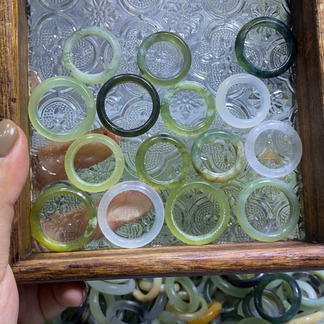 合金蛇纹石玉颈饰168