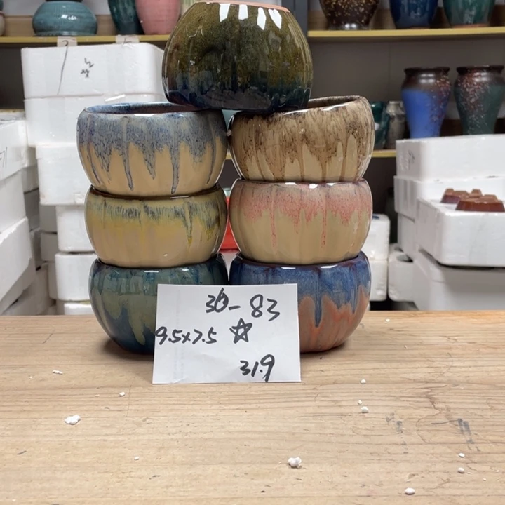 紫砂花盆多肉花盆微瑕83