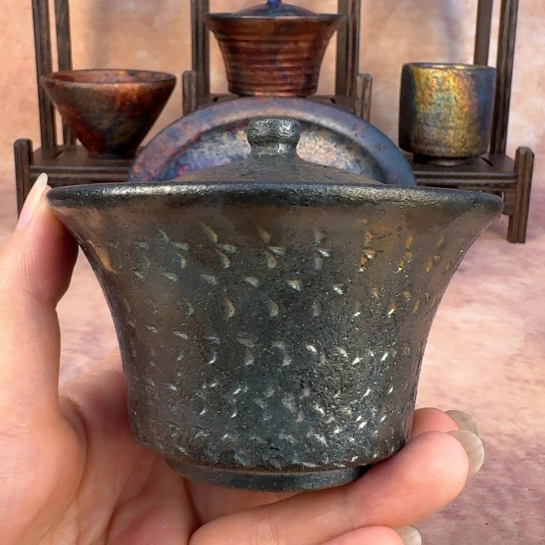 荥经黑砂不定时福利盖碗32