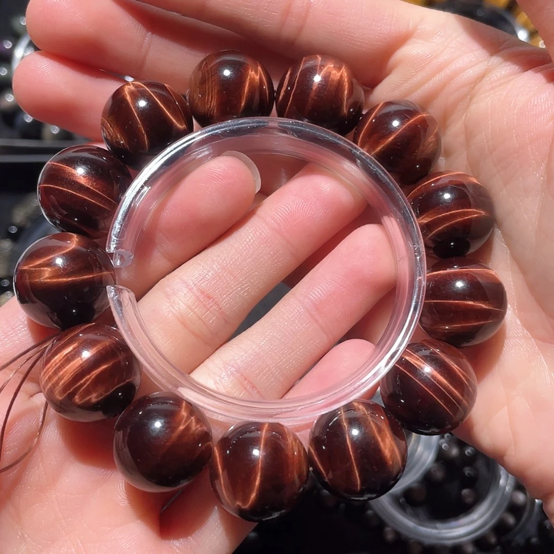 木变石（虎睛石）手链未镶嵌彪*