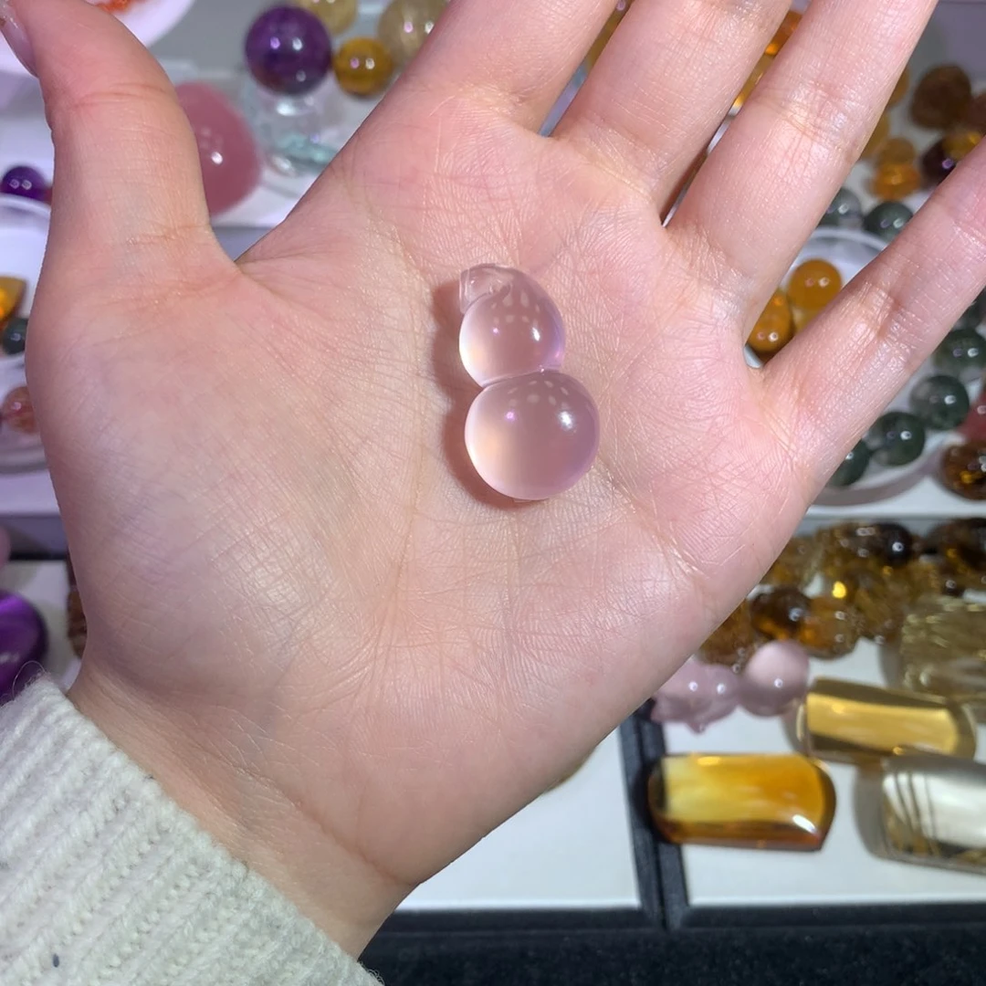 水晶颈饰未镶嵌天然