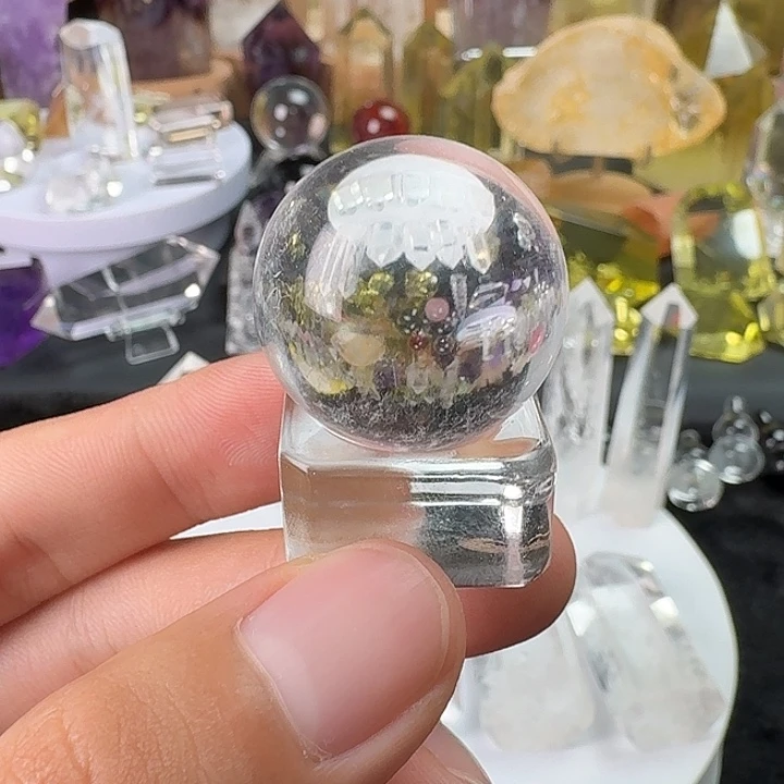 未镶嵌珠宝半成品水晶白水晶