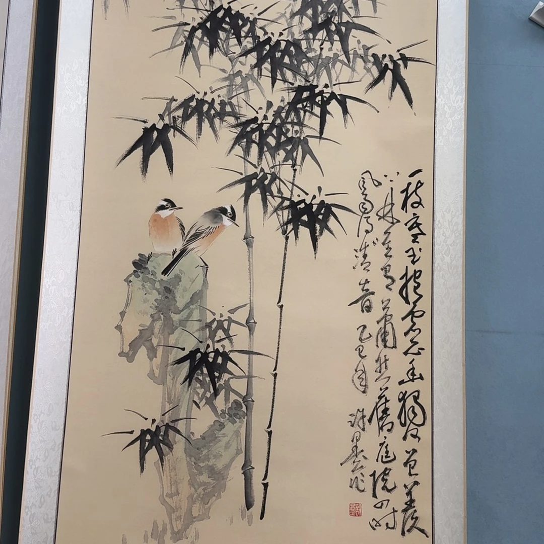 纯手绘国画作品好看