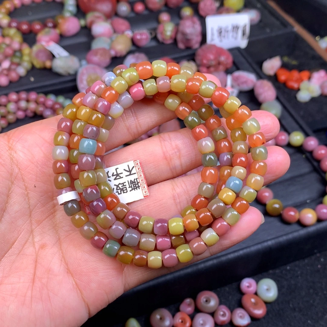 玛瑙/玉髓未镶嵌手链