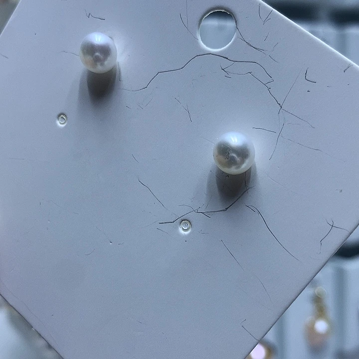 淡水珍珠巴洛克银S925镶嵌