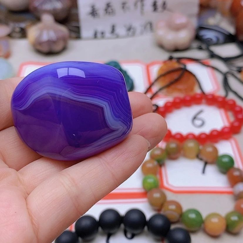 【闪购商品】未镶嵌玛瑙/玉髓珠宝半成品我****好