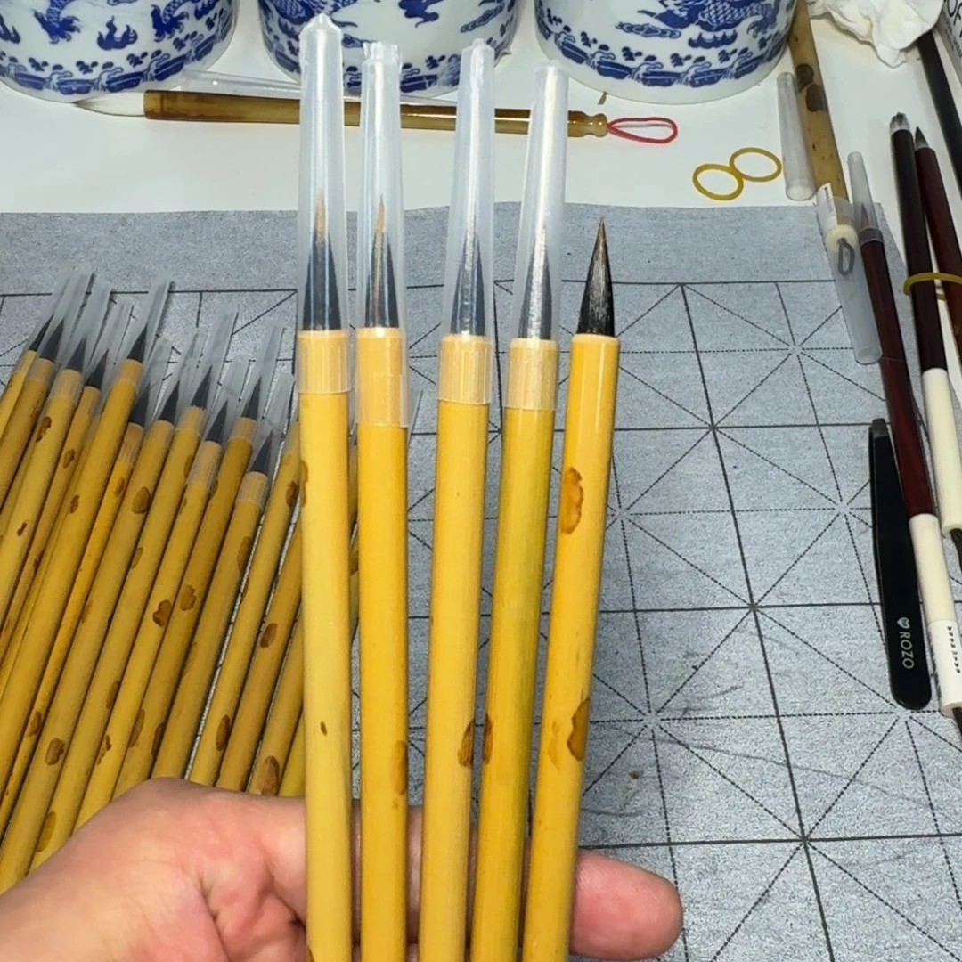 鼠须小楷五支出锋1.85cm