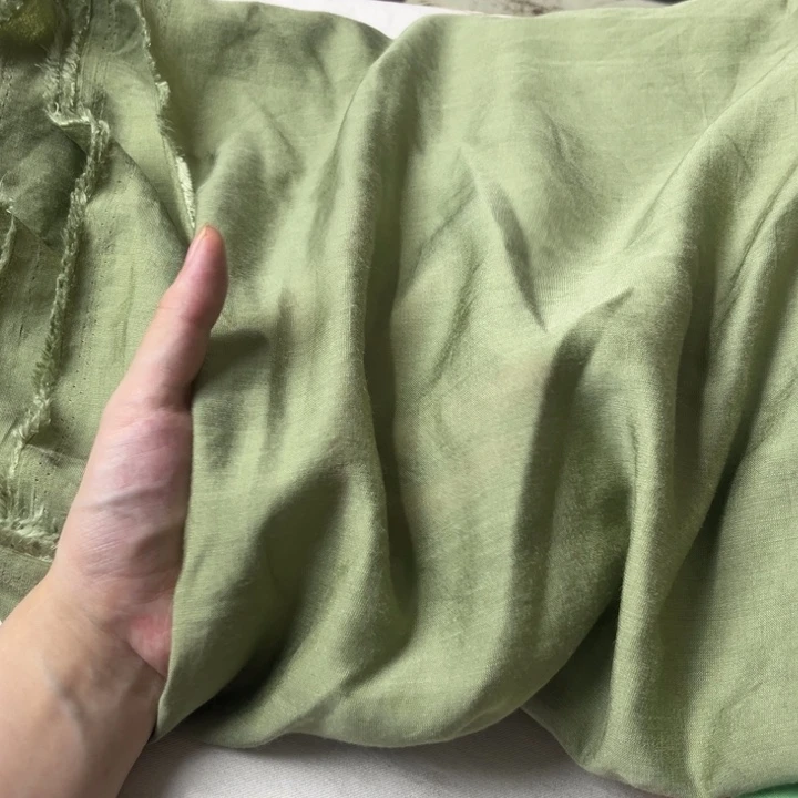 棉混纺军绿色人鱼姬2米