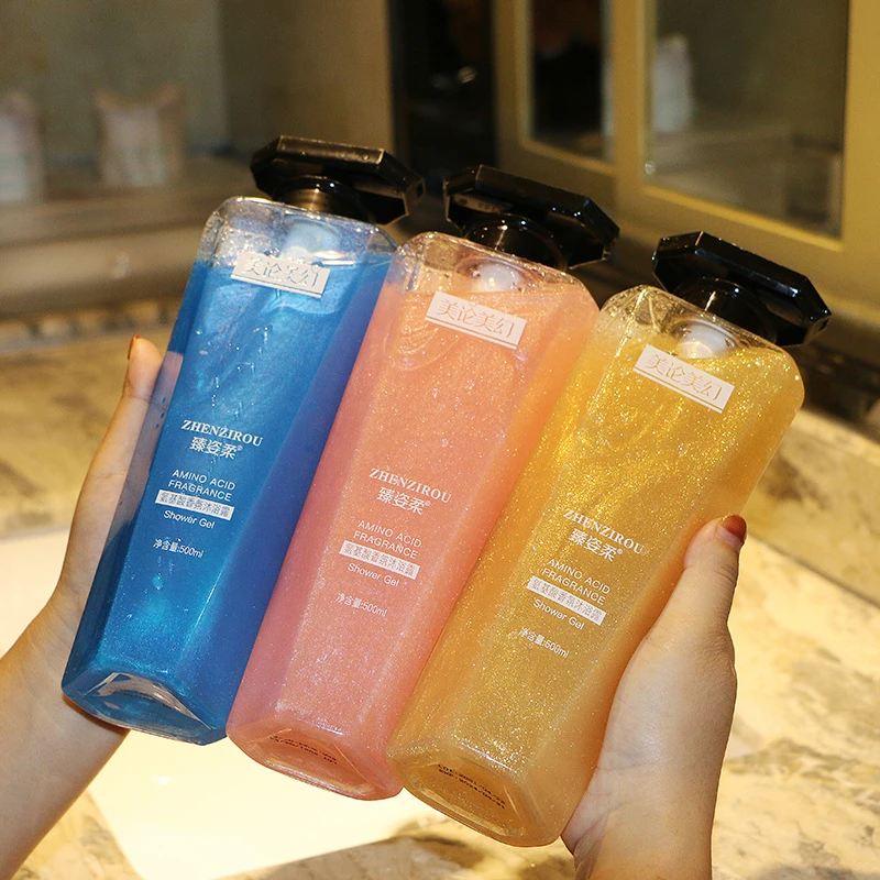 yw入怀星空流沙沐浴露持久留香氨基酸沐浴乳清晨香氛鎏金沐浴建鑫