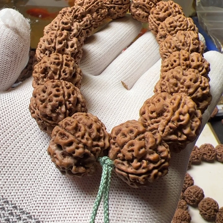 手串金刚菩提23蜂窝梅花双龙