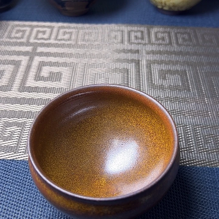 茶盏微瑕建盏喝茶主人杯