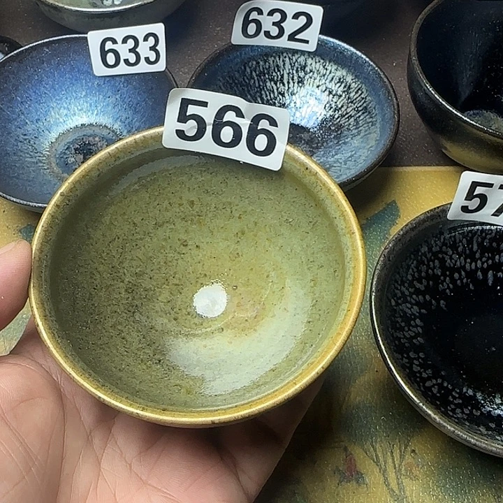 紫***译茶盏龙窑柴烧主人杯全手工制作