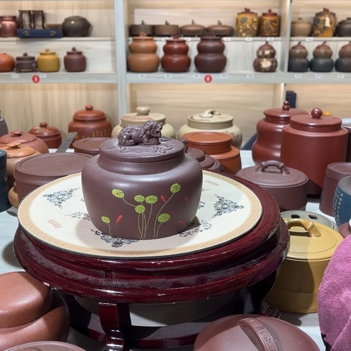 茶叶罐紫砂茶叶罐