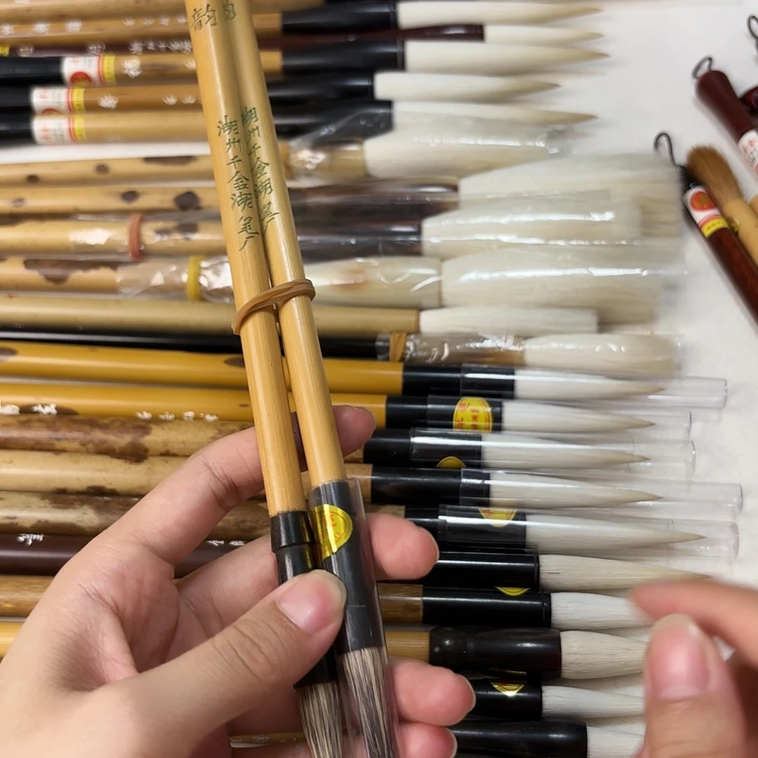 韵石獾老笔手工刻字两只