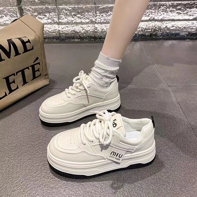 2505低帮小白鞋百搭气质简约风板鞋