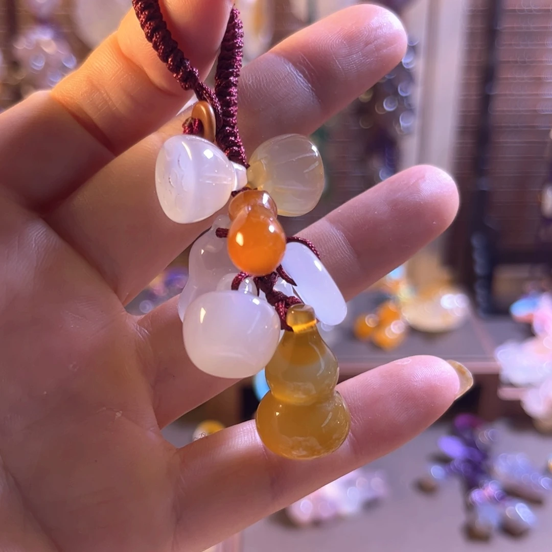 玛瑙/玉髓车挂未镶嵌