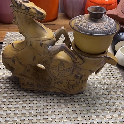 微瑕，不能明火，自动充茶具没有公道杯没有杯子