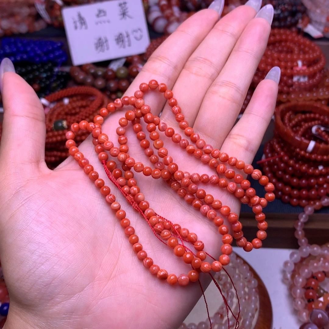 未镶嵌手链南红玛瑙3号卡4