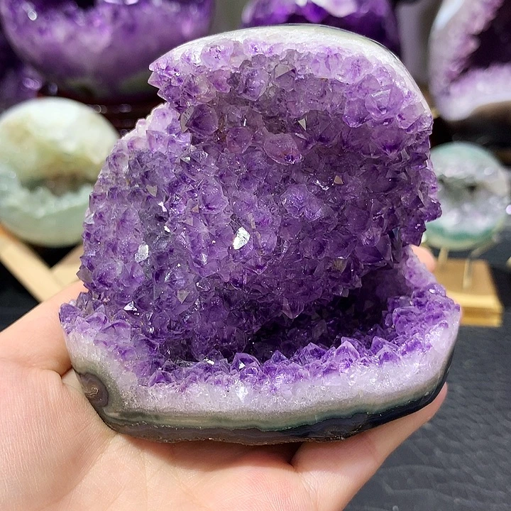 未镶嵌珠宝半成品紫晶