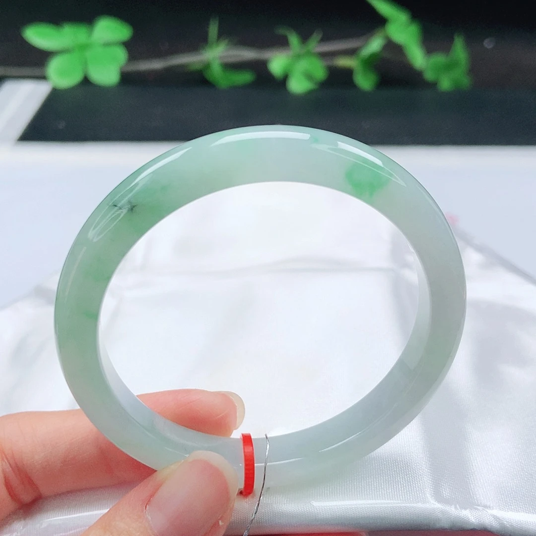 未镶嵌手镯翡翠55圈