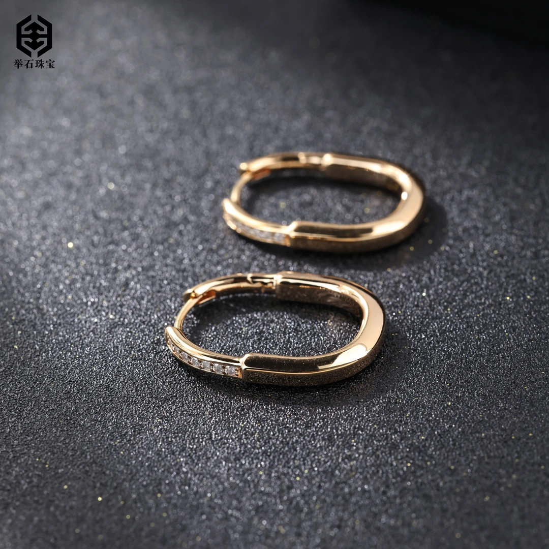 925银银制品 【举石珠宝】T0915-668-85个性耳饰（一对/多样性发）Z