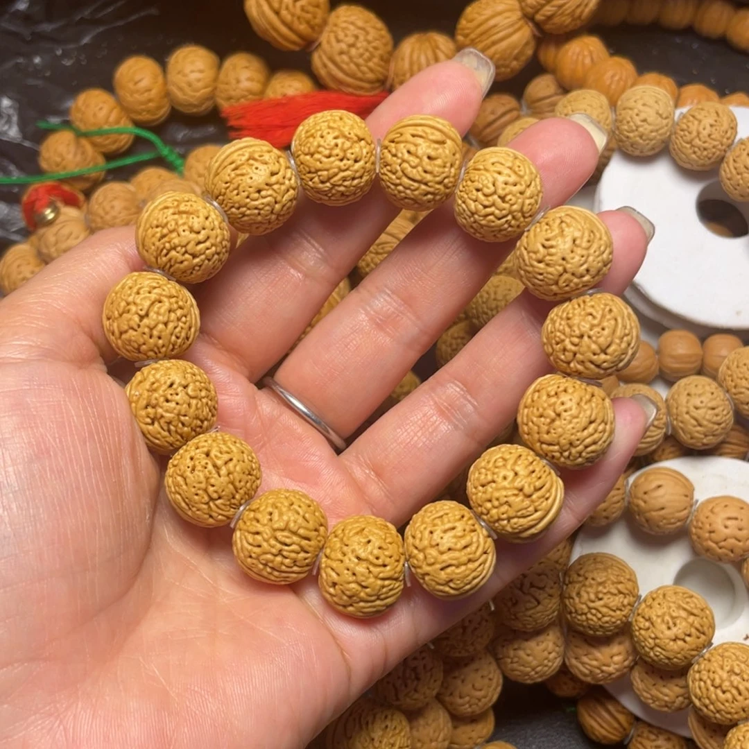 许****桃木桃核手串16+满天星